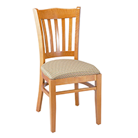 Wood Chair With Cushion